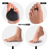Metatarsal Pads Ball of Foot Cushions - Metatarsal Pads for Women and Men - Soft Gel Foot Pads Metatarsal Foot Forefoot Cushioning Foot Pain Relief - 2 Pairs Black