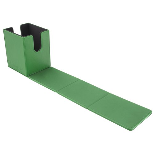 Ultra Pro - Vivid Alcove Flip Card Deck Box (Green) - Stores & Protects Up To 100 Standard Size Collectible Cards, Baseball, Gaming, Sports or Any Standard Size Cards In Collections