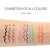 Kyannkara Liquid Eyeliner Colorful Matte Glitter Neon Eyeliner Pencil Pigmented Smudgeproof Long Last Gel Eye Liner（Q04）