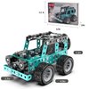 Jixin Xyzhi Building Sets Stem Assembly Metal 3-D Puzzle Off-Road Model Car Building Kit Construction Set Toys Parent-Child Interaction Construction Sets Gifts for Kids 8-16 Blue…