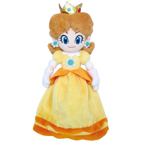 Little Buddy Super Mario All Star Collection 1419 Daisy Stuffed Plush, 9.5"