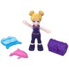 Polly Pocket Tiny Pocket Places Aquarium Compact with Micro Polly Doll & Accessories