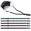 SHINKODA Mask Lanyard Elastic Extra Long Face Mask Extender Strap with Double Holder Clips & Adjustable Cord Locks for Kids Men Women, Pack of 5