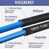 Heat Shrink Tubing Kit - Sopoby 3:1 Ratio Adhesive Lined, Marine Grade Automotive Industrial Shrink Wrap - Black 360 PCS