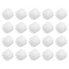MECCANIXITY 20Pcs Plastic Gears 12 Teeth Plastic Shaft Gears Model 122AA Reduction Gear for RC Car Model DIY Robot,White Module 0.5