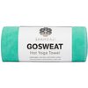 Shandali Hot Yoga GoSweat Microfiber Hand Towel in Super Absorbent Premium Teal Suede for Bikram, Pilates, Gym, and Outdoor Sports. 16 x 26.5 inches.