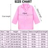 Naichuo Doctor Nurse Lab Coat Outfits,Kids Role Play Doctor Costume With Realistic Accessories for Boys Girls Ages 3-12(Lab Coat, Pink/7-9T)