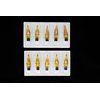 Blakgold Tattoo Cartridges Needles - Cartridges Tattoo Needles Round Magnum System - Disposable Cartridges for Tattoo - Round Magnum Set of 20 (1027RM)