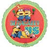 Anagram Descpicable Me Minions 2nd Birthday Party Supplies 8 pc Balloon Bouquet Decorations