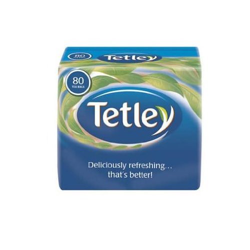 Tetley Tea, 80-Count Tea Bags (Pack of 2)