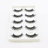 5 Pairs 20MM False Eyelashes Wholesale Makeup Eyelashes Extension 3D Fluffy Volume Dramatic Faux Mink Eyelashes (8045)