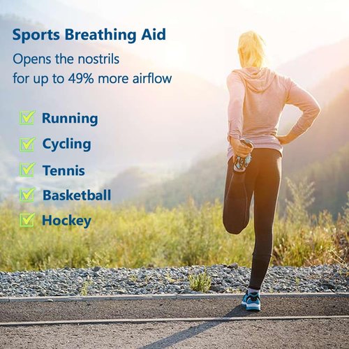 WoodyKnows Enhancer Nasal Dilator, Model 2024 Standard, Improves Sports Airflow, Nasal Congestion aid (XS 4Pack)