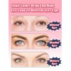 Eyelashes Natural Cat Eye Lashes False Eyelashes Wispy Lashes 7 Pair Flared Lashes Pack C Curl Soft Mink Lashes 12mm Short Lash Strips That Look Like Extensions Siligli