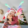 Diakud Light Up Butterfly Fairy Wings Toys for Girls 4-6, Gifts for 5 6 7 Year Old Girls Kids Age 5-7 Christmas Halloween Princess Dress Up Costume for Girls 6-8 Birthday Gift Ideas for Girl