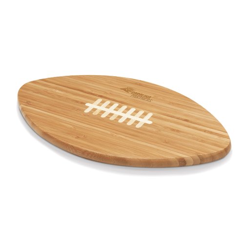 PICNIC TIME Carolina Panthers Bamboo Touchdown Cutting Board