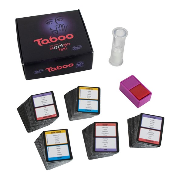 World's Smallest Taboo - Board Game for Kids, Teens and Adults, Fun and Hilarious Party Game - Fun for All Ages. Recommended for Ages 6 and up