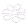 Ezepeo 3200 PCS Baby Girl's Kids Clear Hair Holder Hair Ties Elastic Rubber Bands Hair Bands Hair Elastics Toddler No Crease Ponytail Holder Tiny Soft Rubber Bands