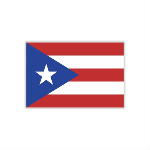 Womaha 30 Sheets Puerto Rico Flag Temporary Tattoos Fans Face Tattoo Stickers for Adults Kids Group Activity Props