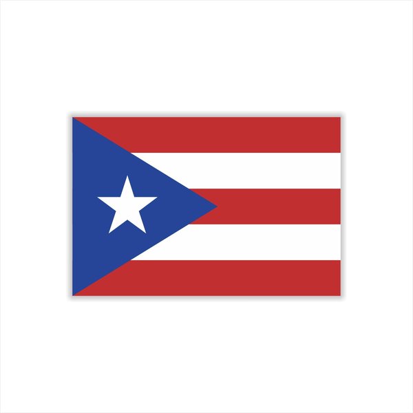 Womaha 30 Sheets Puerto Rico Flag Temporary Tattoos Fans Face Tattoo Stickers for Adults Kids Group Activity Props