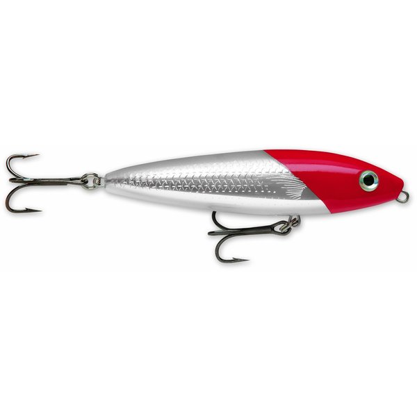 Rapala Skitter Walk 08 Fishing Lure, Red Head, 11