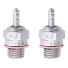 2pcs Hobbypark 70117 Duty Glow Plug #3 N3 Hot Spark Nitro Engine Parts Replace OS 8 for Traxxas Kyosho HSP HPI Redcat 1/8 1:10th RC Car Truck Buggy