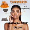 Turmeric Kojic Brightening Face Pads, Turmeric Cleansing Pads, Gentle Cleanser for All Skin Types, Dark Spots, Acne, 20ct