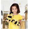 DolliBu Honeybee Plush Hand Puppet - Soft Bee Puppet Stuffed Animal Hand Puppet Toy, Perfect for Puppet Show Games, Puppet Theater Show for Kids, Toddlers, Cute Puppets for Educational Toy - 10 Inch