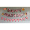 BBQ Picnic Themed Birthday Party Decorations,Barbecue Picnic Birthday Banner Hanging Swirls for Birthday Party Decor Supplies