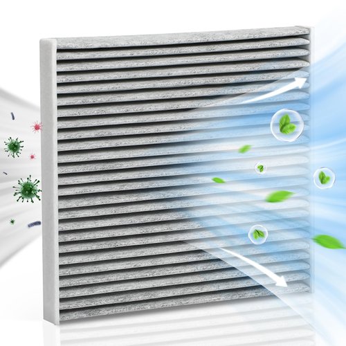 CP134 CF10134 Cabin Air Filter includes Activated Carbon for Honda, Accord Crosstour, Civic, Crosstour, CR-V, Odyssey, Passport, Pilot, Ridgeline, Acura CSX ILX MDX RDX RL RLX TL TLX TSX by VEPAGOO