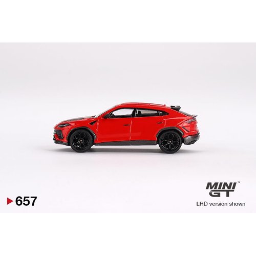 True Scale Miniatures Model Car Compatible with Lamborghini Urus Performante Rosso Mars Red 1/64 Diecast Model Car MGT00657