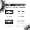 Lilly Lashes Power Liner - Black | 2-in-1 Eyeliner and Lash Adhesive| All-Day, Waterproof Eyeliner | Smudgeproof Eyeliner | Natural Eyeliner and Adhesive