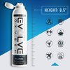 EVOLVE 15-Liter Pure Oxygen Canister with Flip Top | Portable Oxygen Can | Ideal for Home Use and Outdoor Activities | Designed by Firefighters | Made in The USA | Pack of 1