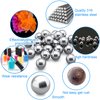 PAGOW 125PCS Paint Mixing Balls Nail Polish 316 Stainless Steel Bearing Balls, 4mm/apr. 0.16”