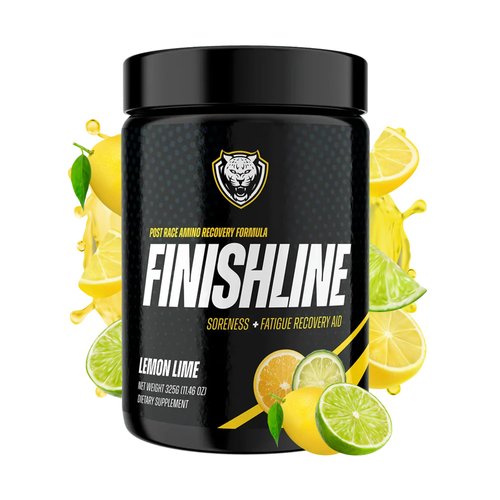 6AM Run Finishline - Amino Energy Powder - Post Run Recovery Drink - Branch Chain Amino Acids Powder - Heal and Recovery Powder - Keto Post Workout Powder - Lemon Lime BCAA Powder - 50 Scoops