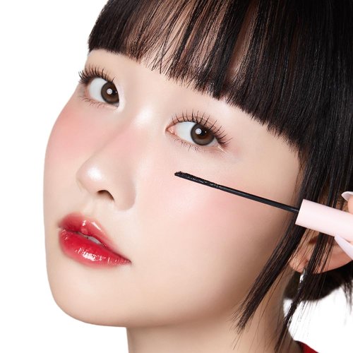 CORINGCO Mak-Cara Skinny Long & Curl Waterproof Mascara, no smudging from water, swear and oil (Deep Black, 0.17 oz)