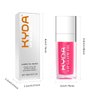 KYDA Hydrating Lip Glow Oil, Moisturizing Lip Oil Glossy Transparent Plumping Lip Gloss, Tinted Lip Oil for Lip Care and Dry Lips, by Ownest Beauty-Cherry
