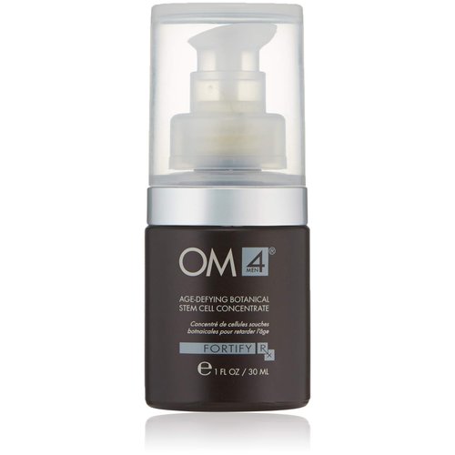 Organic Male OM4 Fortify: Age-Defying Botanical Stem Cell Concentrate- A non-greasy facial oil to...