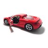 KiNSMART Porsche Carrera GT Red 5" 1:36 Scale Die Cast Metal Model Toy Race Car