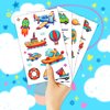 EMOME kids tattoos temporary, Fake Tattoos for Kids Party Favor, Boys and Girls Birthday Party Supplies Decorations Goodie Bag Stuffers (Construction)