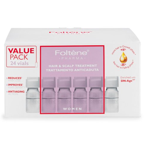 FOLTENE Hair &amp; Scalp Treatment for Women (New Packaging) – Tricalgoxyl Hair Loss Solution for Thi...