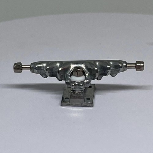 LEEFAI Pro Fingerboard Trucks 32mm/34mm/36mm Monster Trucks with Hardware-Color and Size (34mm,Raw Metal)