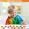 Jerify 250 Pieces Mini Footballs Bulk Tiny Foam Football Sports Stress Balls Brown Mini Novelty Football Toys Small Foam Footballs Crafts for Kids Adult Birthday Sports Party Favors Decorations
