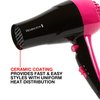 Remington Compact Styler - Small & Portable Hair Dryer - Ceramic Blow Dryer with 2 Heat/Speed Settings & Cool Shot Button for Smooth Finish - Travel Size Lightweight Handheld Dryer, 1875W