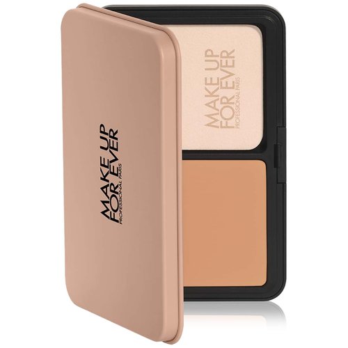 MAKE UP FOR EVER HD Skin Matte Velvet Undetectable Longwear Blurring Powder Foundation 4Y60 Warm Almond