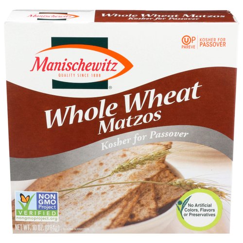 MANISCHEWITZ Whole Wheat Matzos, 10 OZ