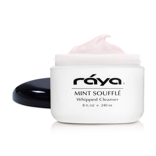 Raya Mint Soufflé Facial Cleanser 8 oz (102) | pH Balanced Face Wash for Oily and Combination Skin| Helps Clear Clogged Pores and Smooth Complexion