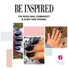 Revel Nail Dip Powder - Purple Black Dip Powder for Nails, Chip Resistant Dip Nail Powder with Vitamin E and Calcium, DIY Manicure, All Nighter