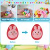 LOKIPA 24PCS Easter Mochi Squishy Toys, Easter Squishy Toys for Kids Easter Basket Stuffers Egg Fillers Gifts Party Favors