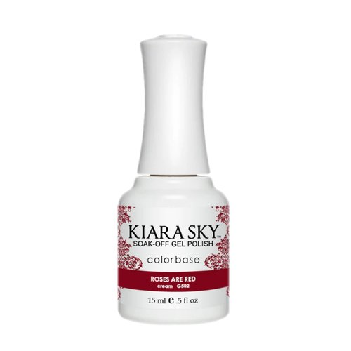 Kiara Sky Gel Polish-ROSES ARE RED-G502