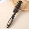 Reazana Anti-Static Detangler Hair Brushes Detangling Hairbrush Blow Drying Brushes Comb for Men and Women All Wet or Dry Hair Types Styling Nylon Bristle Pins Massage Hair Brushes - Round